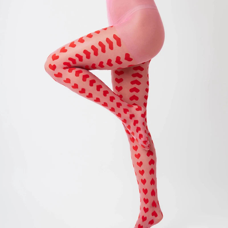 Lace Top Thigh High Stockings with Bow Detail for Date Night Lingerie