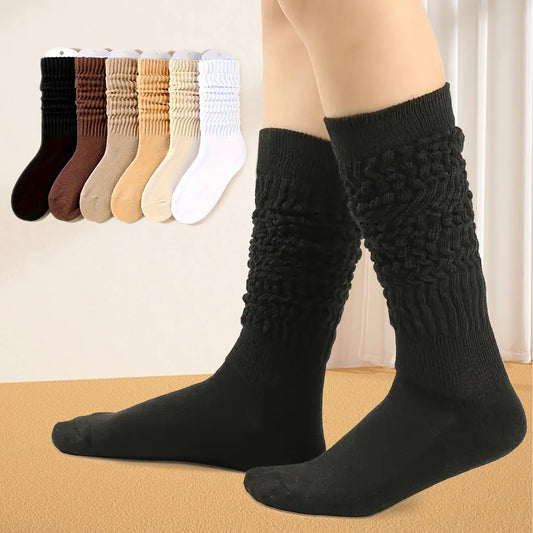 Fashion Calf Socks Multi Color Option Breathable Cotton Socks