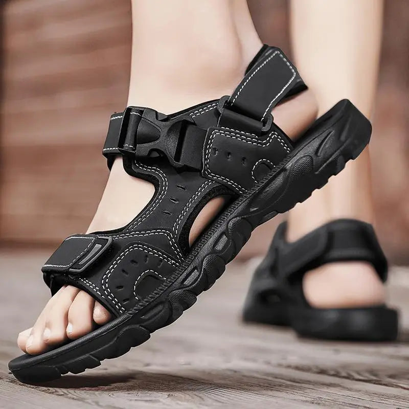 Comfortable Slipper Sandals for Men or Women Leather Sandal Trend
