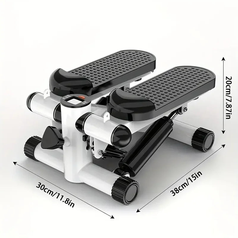 Mini Fitness Stepper - Weighing 300 pounds, Hydraulic Fitness Stepper with LCD Display