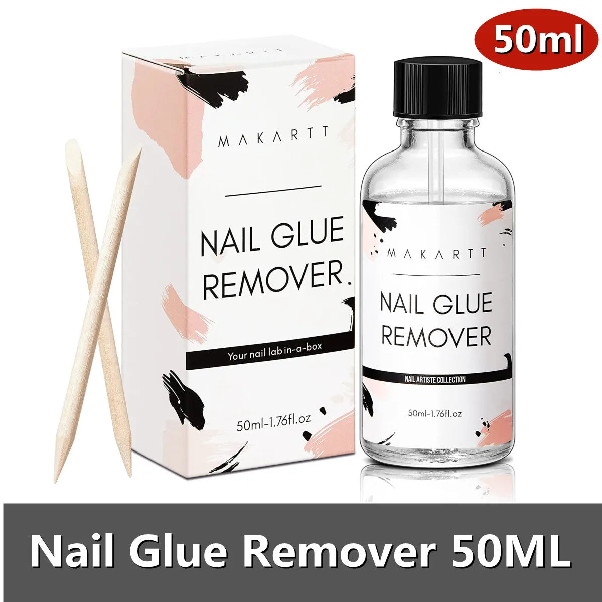 Nail Glue Remover Glue Off for False Nails Press ON Nails Glue Remover Fake Nail Adhesives Remover