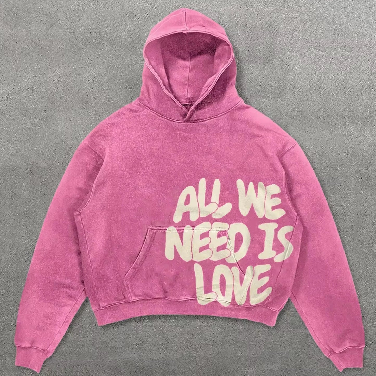 Skull Hoodies Fashion Print Top Oversized Pull-over Hoodie  American Streetwear Goth Women