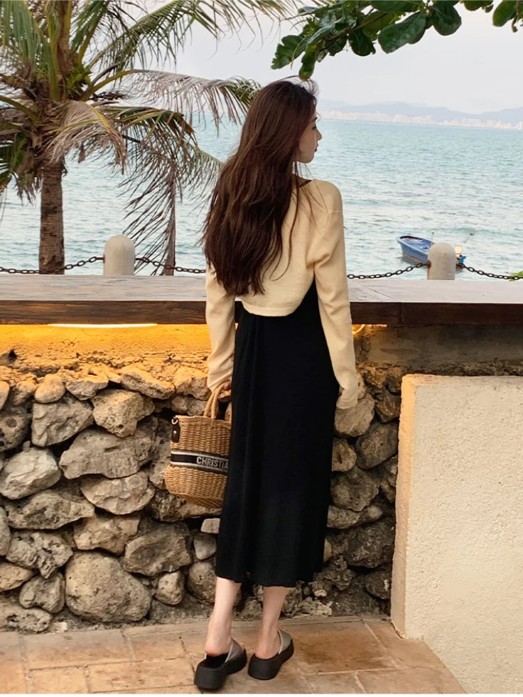 Summer Shrug Cardigan Women Sexy Long Sleeve Sheer Thin Crop Tops Woman Chic
