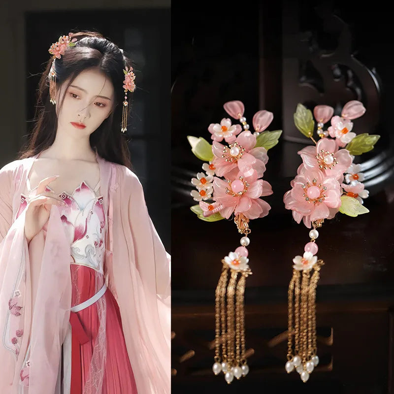 Hair Accessories & Earrings Set Hair Clip Hairpins Hair comb Bridal Headdress Retro Hair Accessories Headwear Gift Earrings