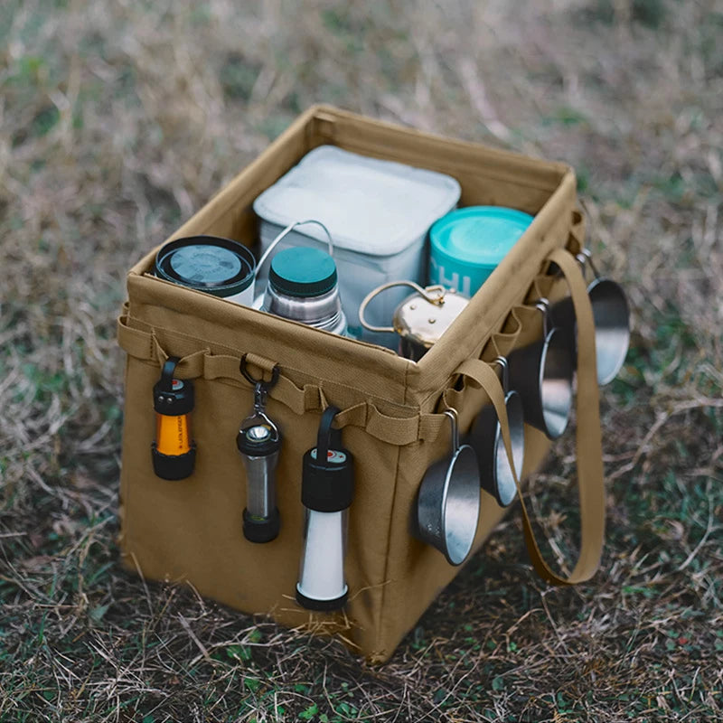 Camping Bag Collapsible Camping Gear  Storage Bag Box Carry Case