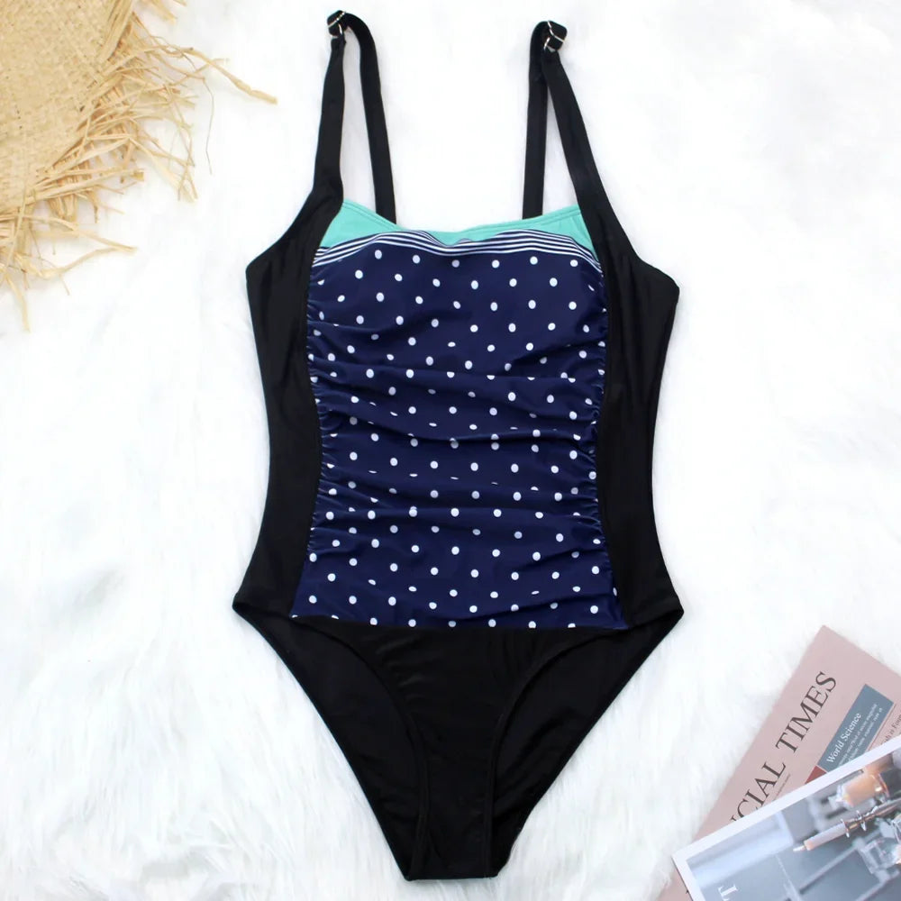 Classic Slimming Swimwear One Piece Swimsuit Backless Monokini