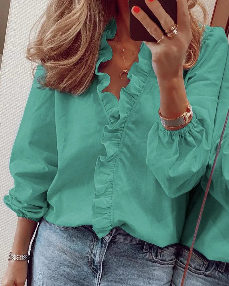 Casual Loose Vintage Blouses