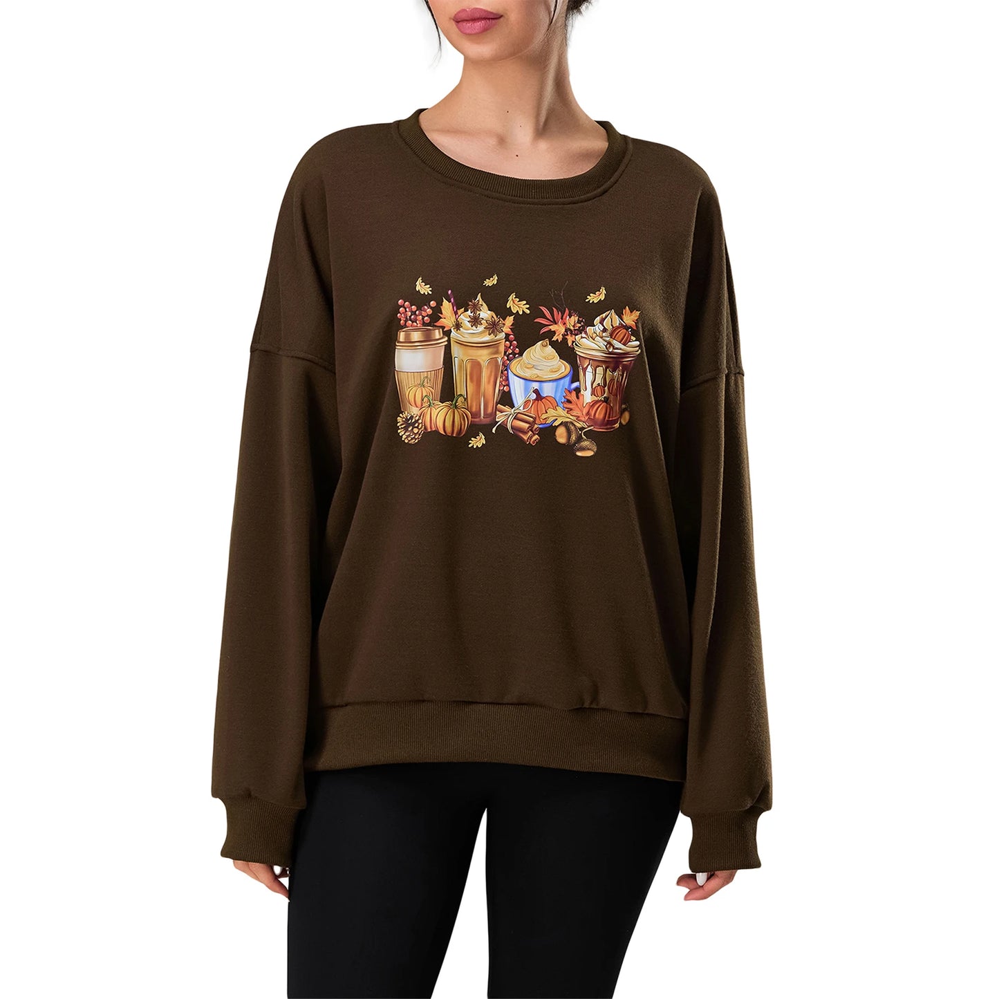 Women s Winter Cozy Knit Sweatshirt for Warmth and Style