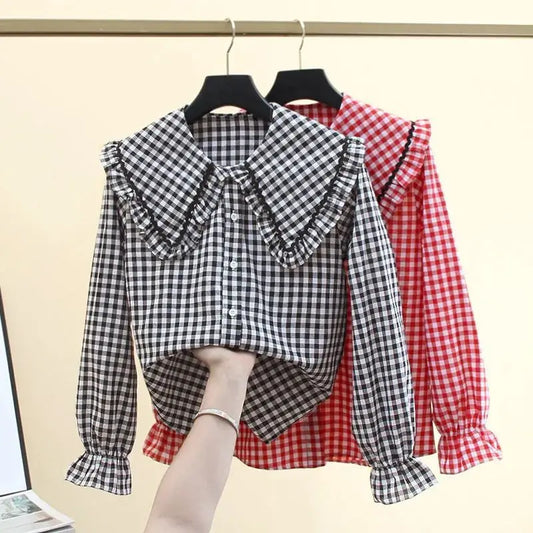 Chiffon Blouses  Peter Pan Collar