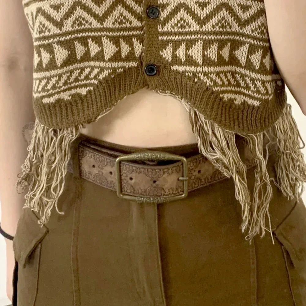 Pattern Print Retro Belts For Women Luxury Designer Brand Buckle Pin Waist Belt Female Pu Leather Fashion Waistband