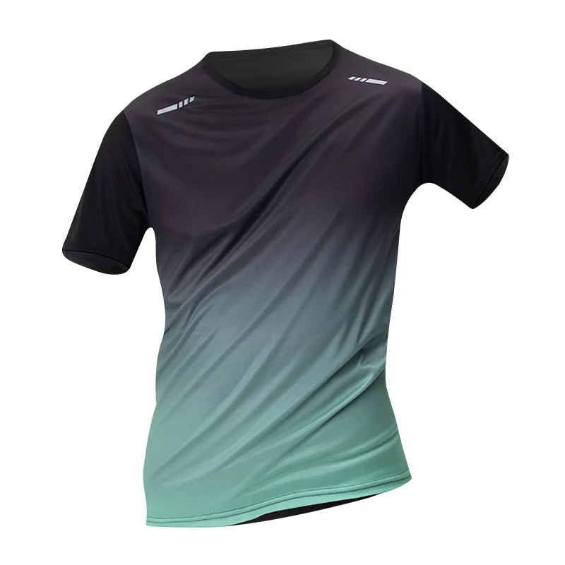 1/4 Pack men's quick-drying sports short sleeve mixed color multi-code casual shirt fashion T-shirt