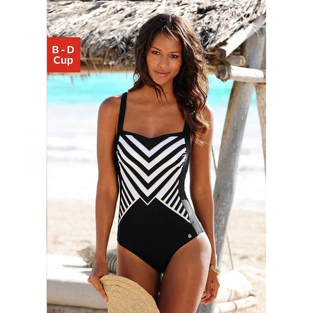 Classic Slimming Swimwear One Piece Swimsuit Backless Monokini
