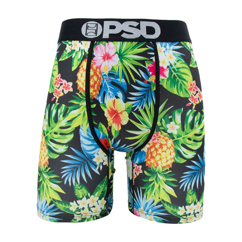 Sexy Men Underwear Boxers Breathable Mens Boxershorts Men's Panties Underpants Plus Size Fashion Print Man Boxers Briefs Trunks