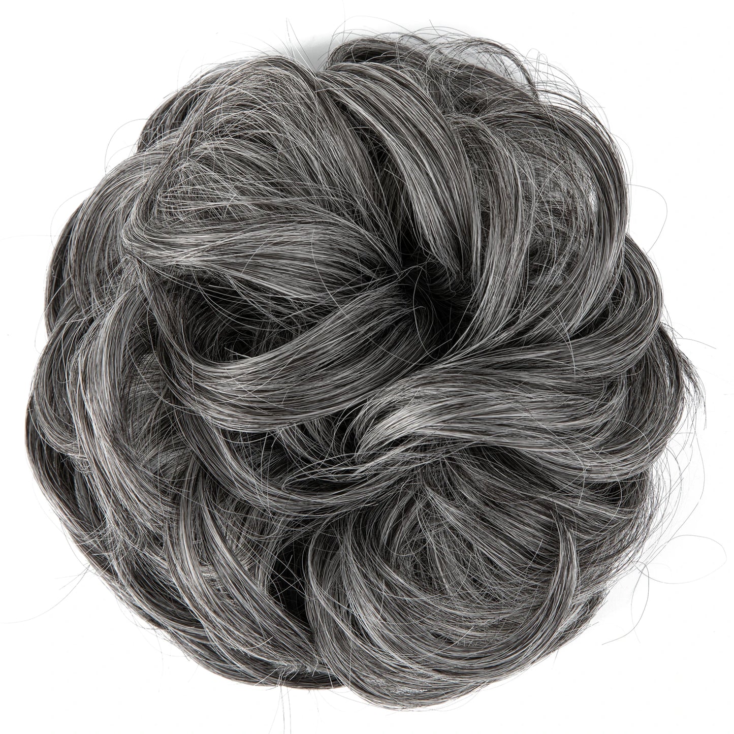 Synthetic Messy hair piece Daily Use Chignon Scrunchies Fake Elastic Hairpiece Blonde Brown Donut Bun For Women