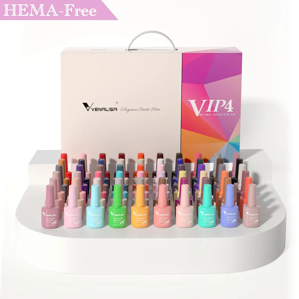 Nail Gel Polish with Color Display For New Learner Nail  Gel Varnish Branded Suitcase