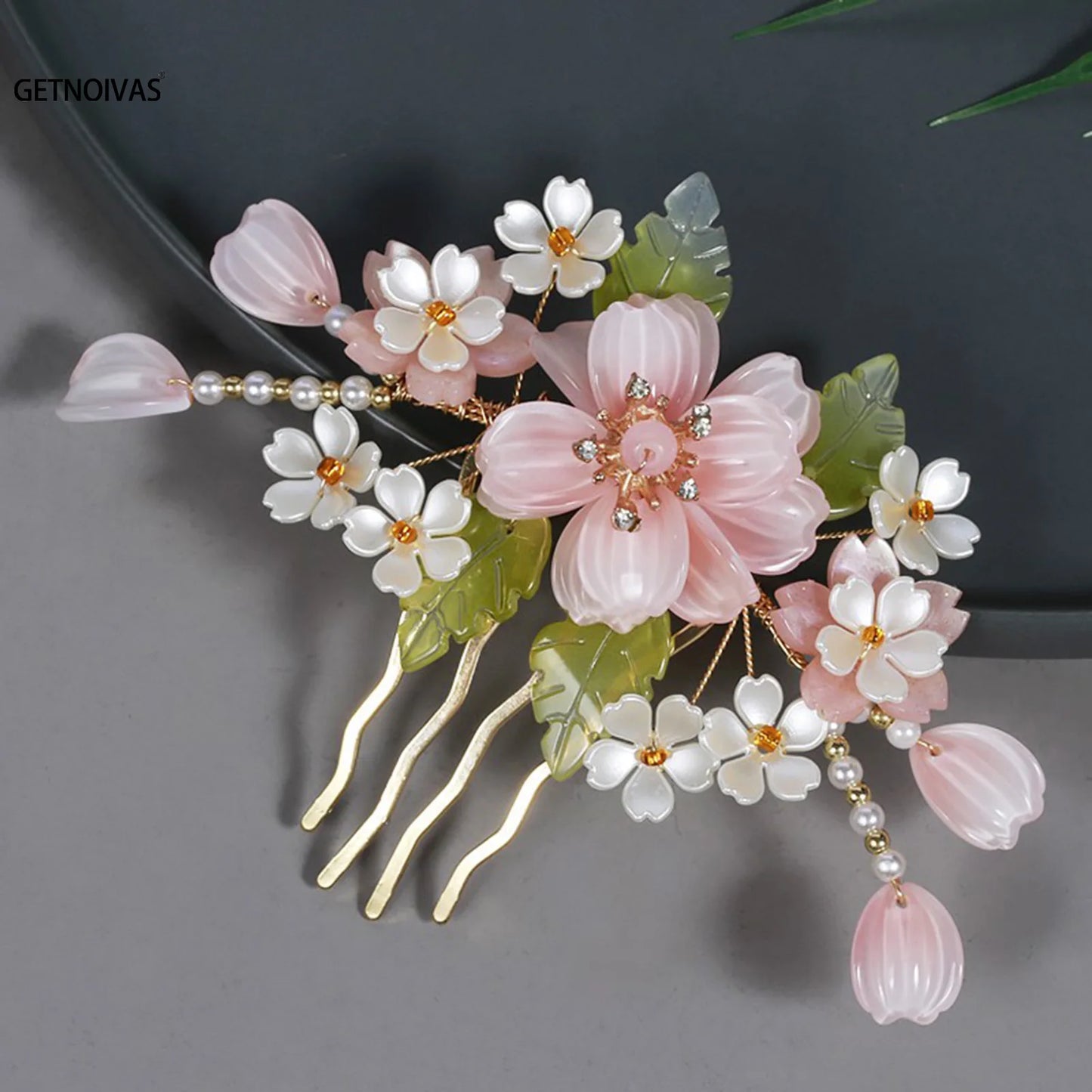 Hair Accessories & Earrings Set Hair Clip Hairpins Hair comb Bridal Headdress Retro Hair Accessories Headwear Gift Earrings