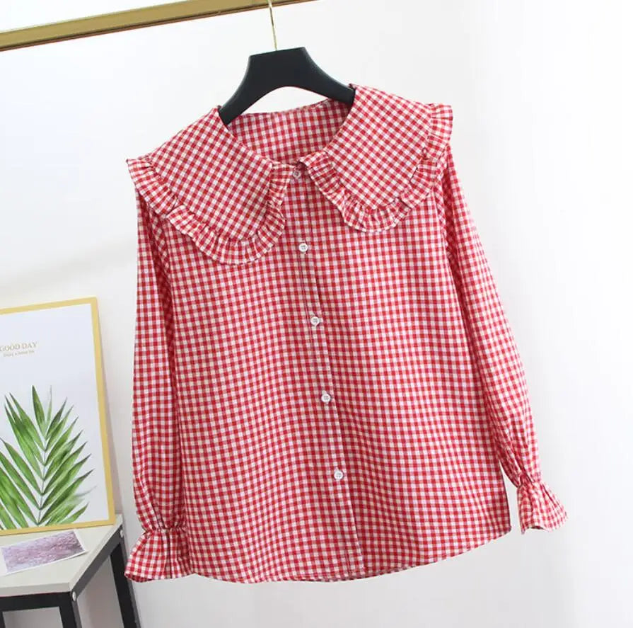 Chiffon Blouses  Peter Pan Collar