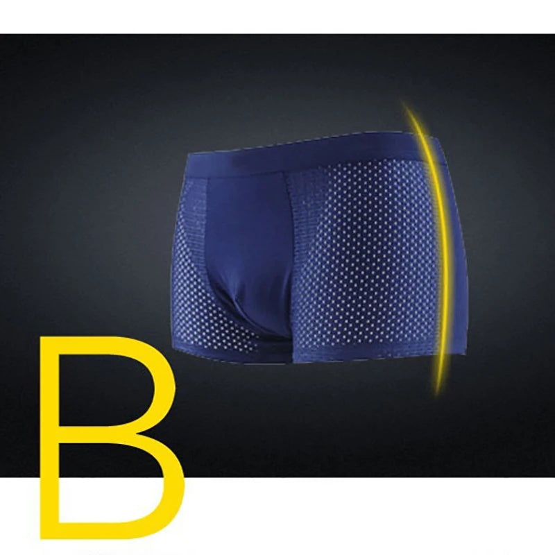 Men's Nylon Underwear Men Shorts Men's Underwear Fashion Underwear Male Personality Multicolor Boxer Shorts