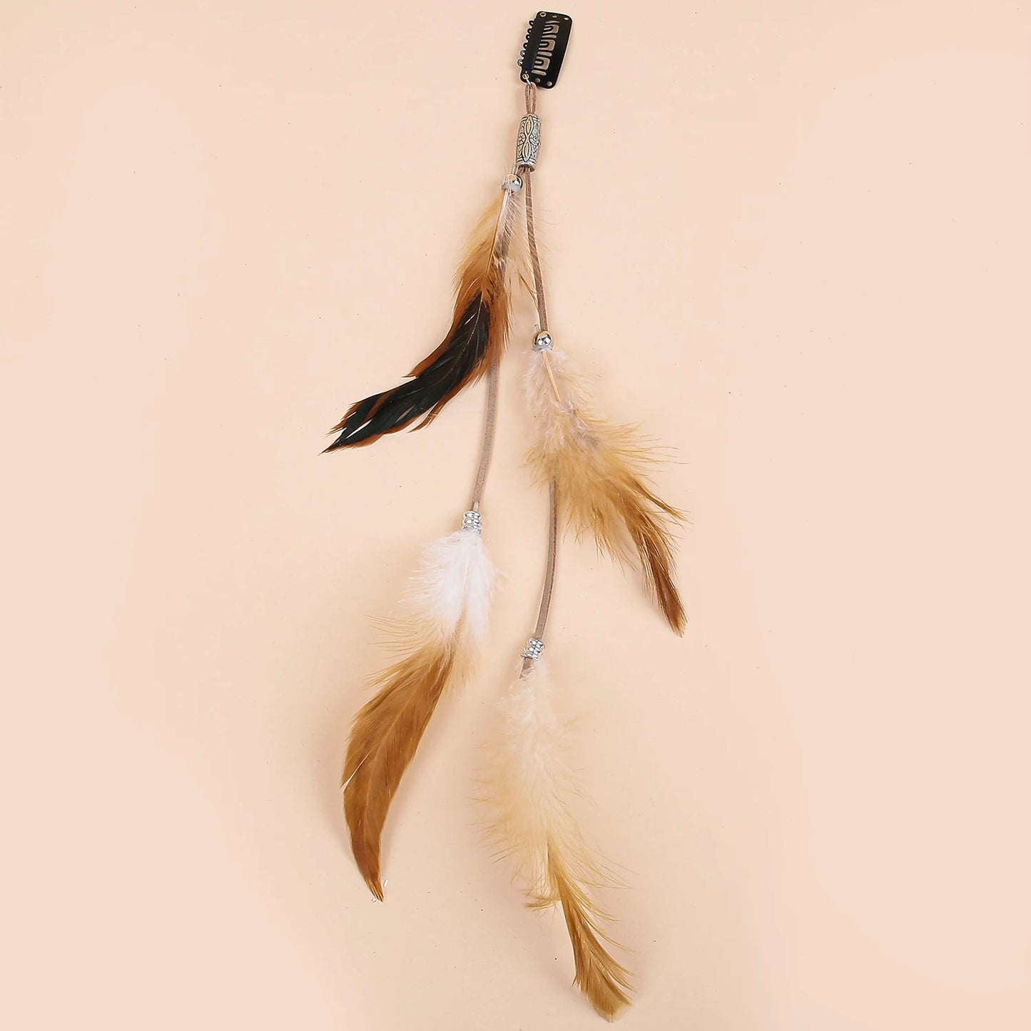 1-3pcs Handmade Comb Headdress Gifts Headband Headwear Novelty Hairclips Hippie Headpieces Feather Hairclips Hair Accessories