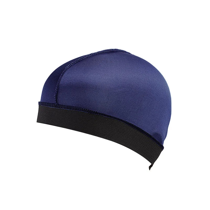 Thick Silky Breathable Dome Elastic Mesh Wig Cap For Men Women Breathable Knit Street Style Cap Silky Wave Cap