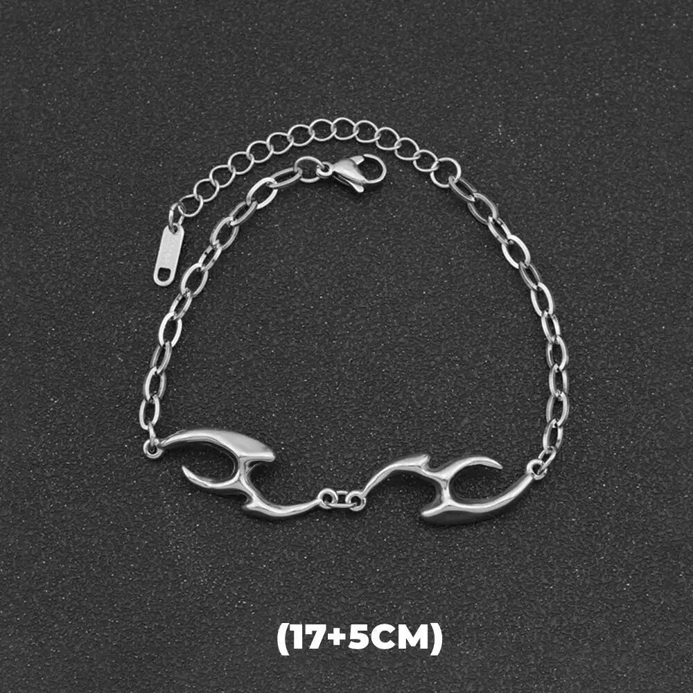 Trend Irregular Titanium Steel Necklace For Man Luxury Collar Chain Unisex Jewelry Street Hip Hop Accessories