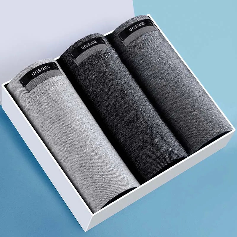 2/3/4/7 PCS Boxer Men's Panties Underpants Pure Cotton Male Comfortable Breathable Man Boxershorts Sexy Underwear For Men L-5XL