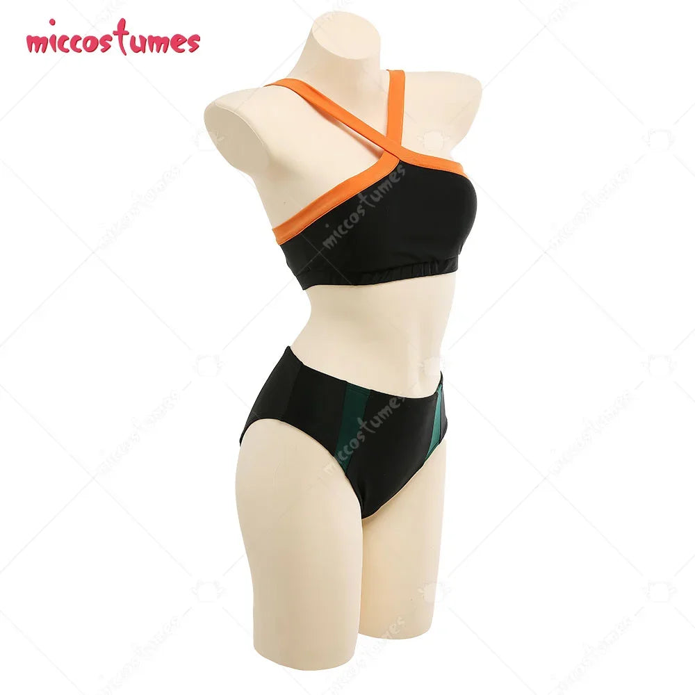 Spliced Bikini Split Swimsuit Swimming Swimwear Bathing Suit