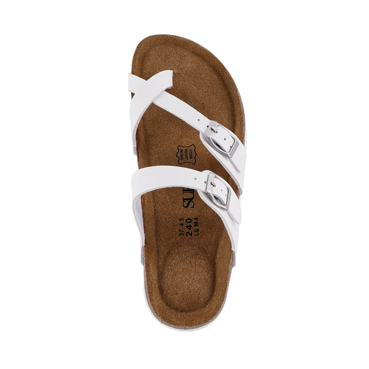 Hot Sale Sandals Natural Leather Outdoor Beach Buckle Fashion Brand Non-Slip Sandals