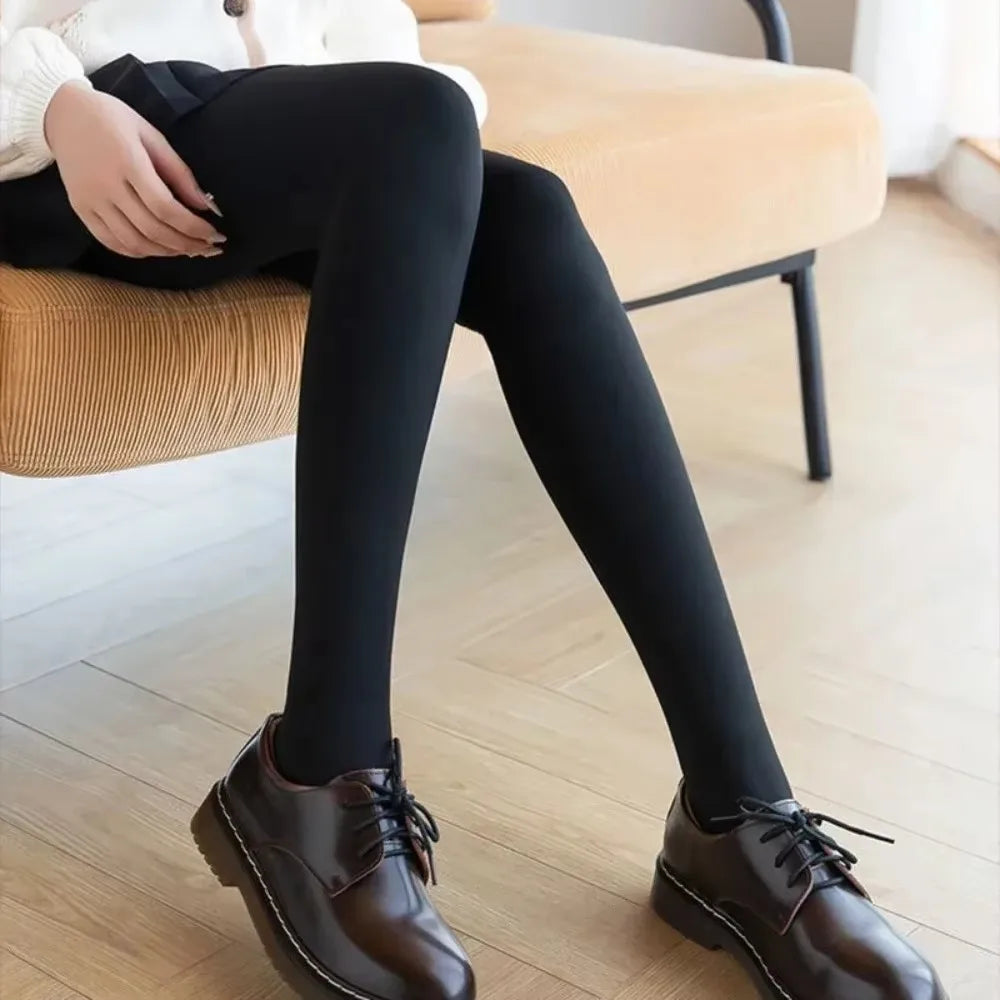 Plush Over Knee Long Socks Velvet Thick Knee Socks with Silicone Pad Anti Slip Thigh High Socks Winter Warm
