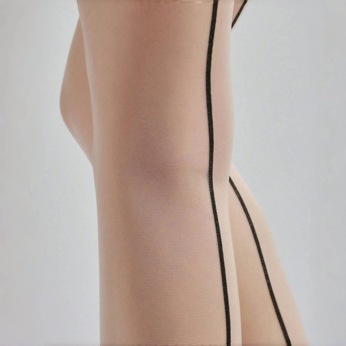 1 Piece Sexy Women's Shapewear Back Vertical Line Shrimp Line Pantyhose