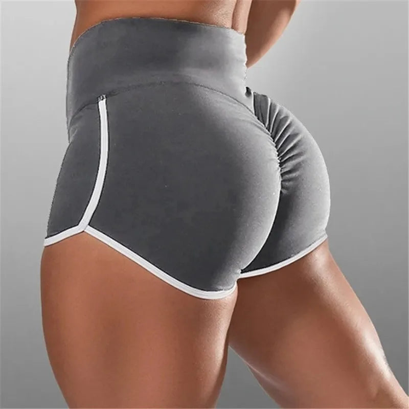 Quick-drying Running Shorts  High Waist Exercise  Sportswear