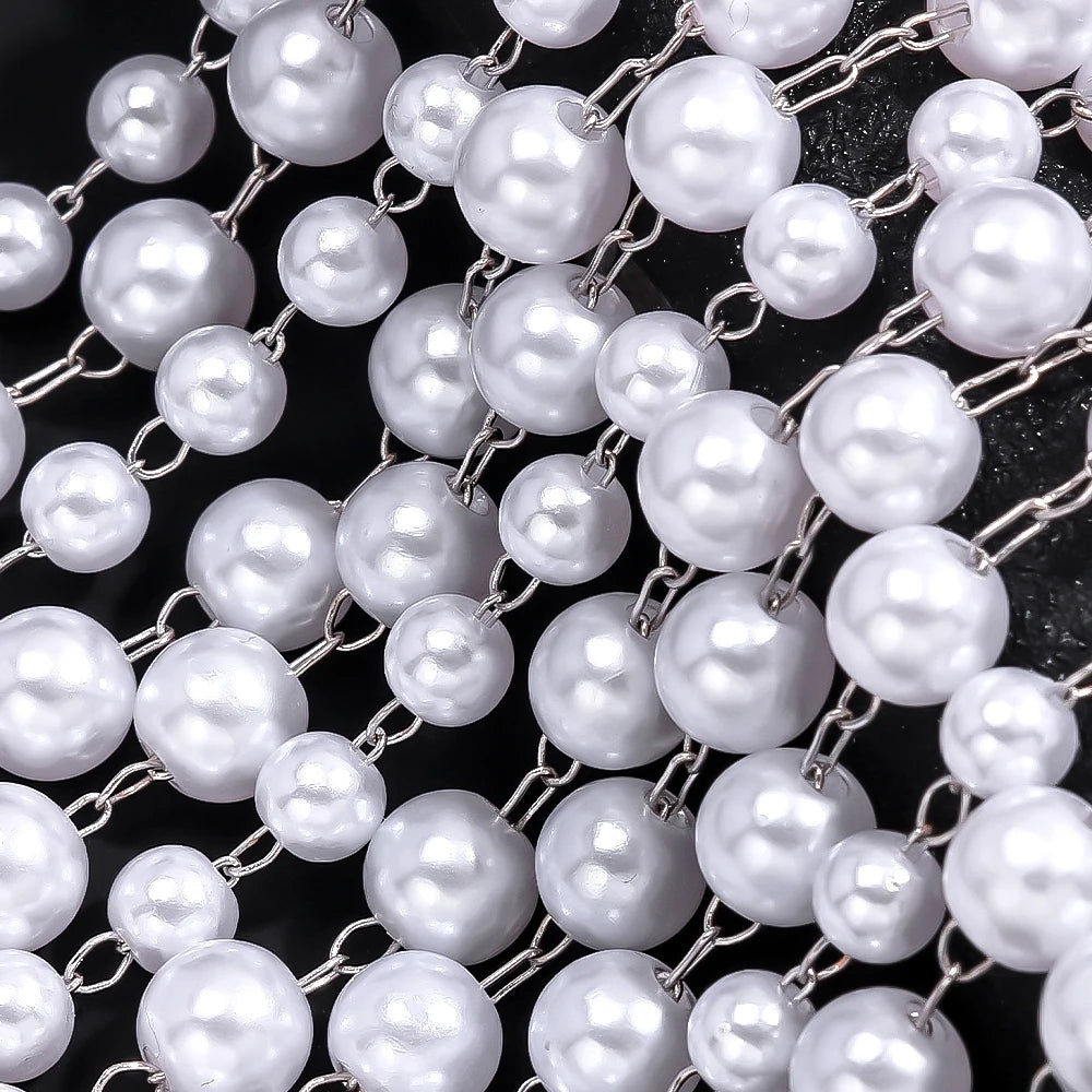 Pearl Rhinestone Wedding Great Gatsby Tassel Headpiece Flapper Hairpiece Cleopatra Hair Accessories