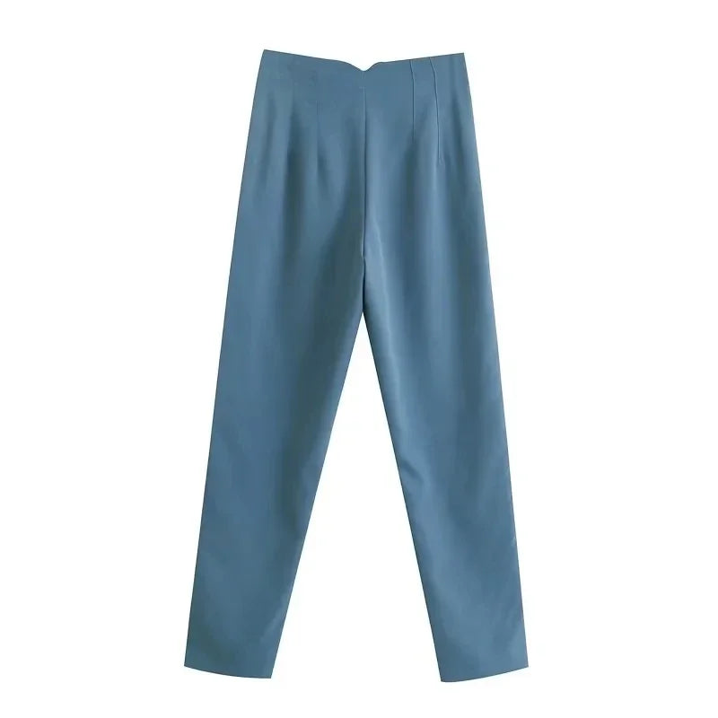 Ladies Pants Office Wear Pants for Women Fashion High waist Formal Pants Office outfits Pencil Trousers