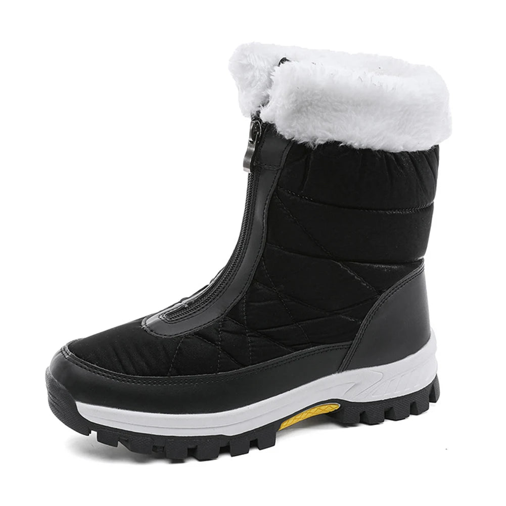 Boots Snow Fashion Shoes  Fur Keep Warm Boots  Soft Plush