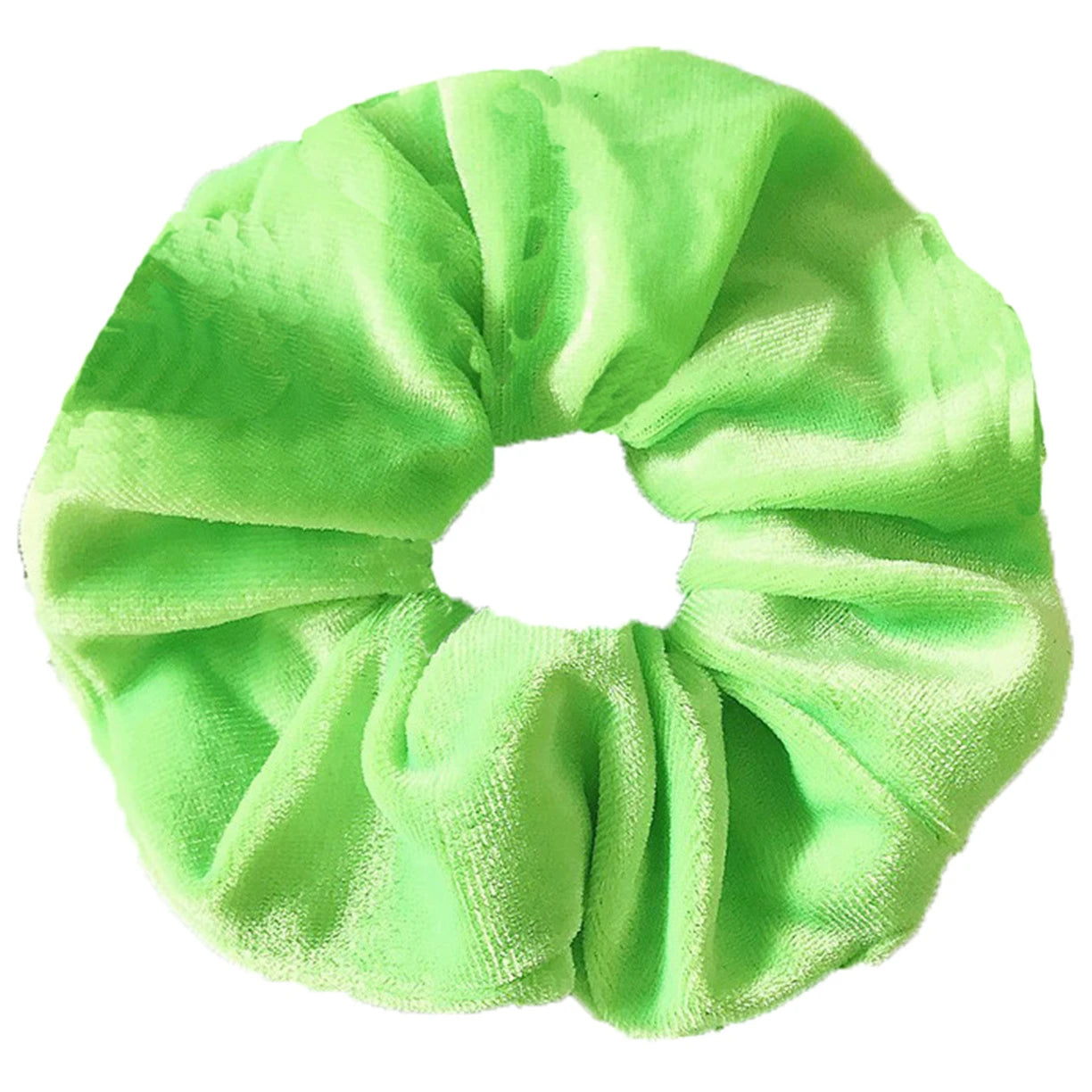 10/6/1pc hair scrunchies headband women ties velvet solid color Black set pack
