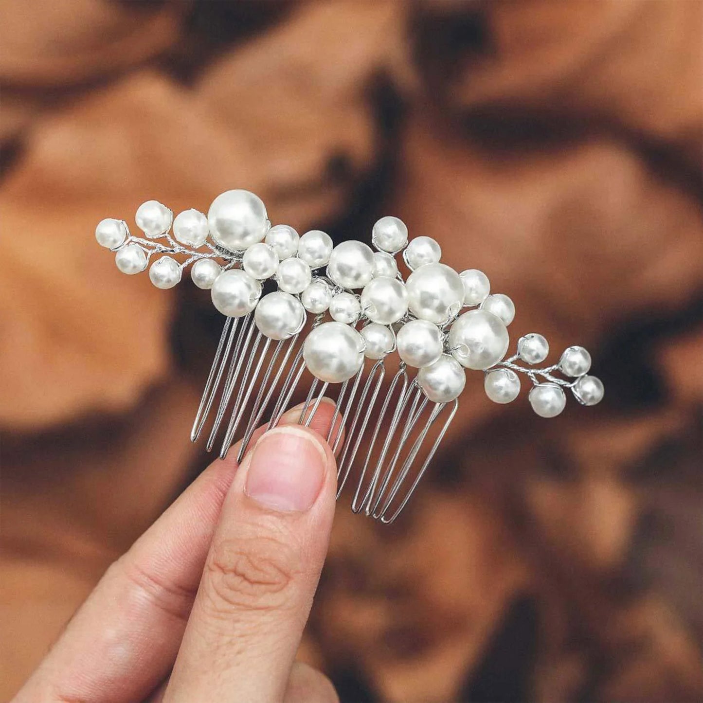 Comb Head Jewelry Bride Hair Clips Headpiece Crystal Women Bridal Hair Accessories Women Hair Ornaments