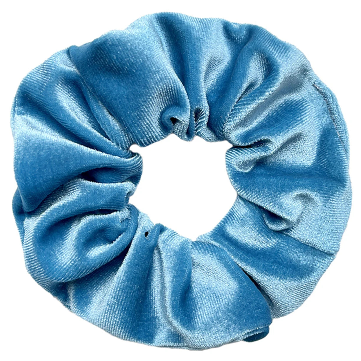10/6/1pc hair scrunchies headband women ties velvet solid color Black set pack