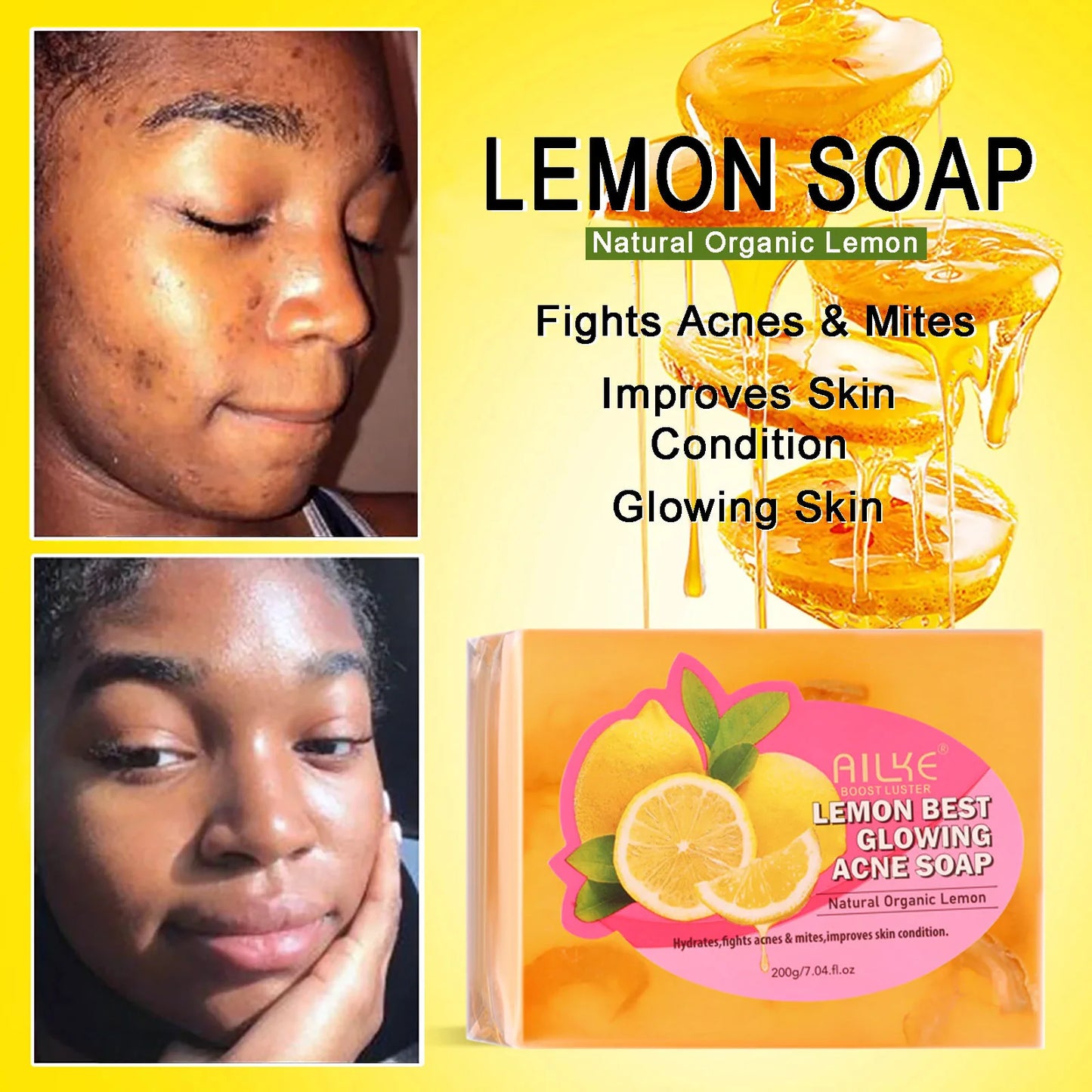 Natural Skin Cleansing Set,  Moisturizes, Whitening, Boost Radiance To The Skin. Organic, Vegan