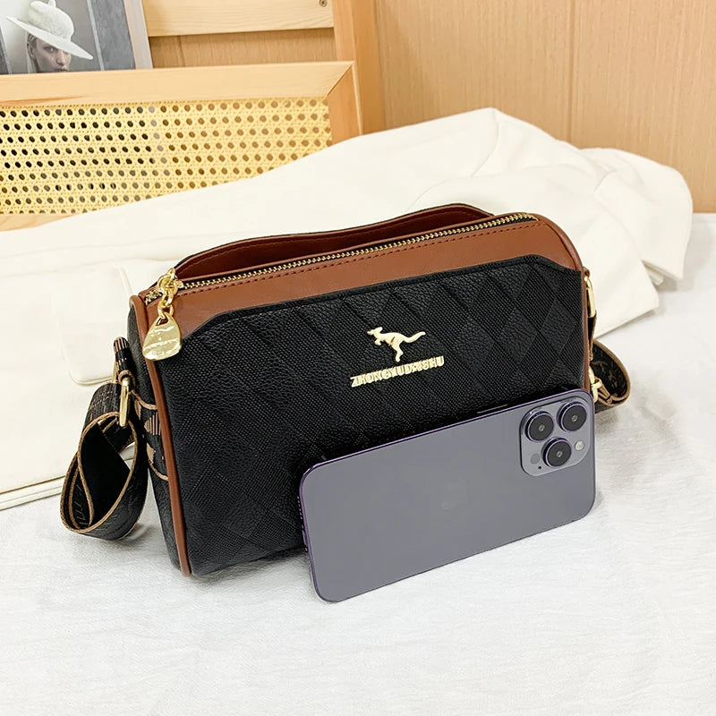 Luxury High Quality Women Messenger Bag Famous Designer Shoulder Bags Fashionable Trendy Crossbody