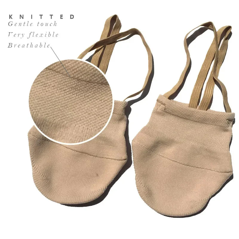 Rhythmic Gymnastic Shoes Soft Half Socks