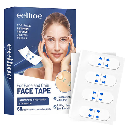Portable Anti Wrinkle Beauty Stickers 60pcs Anti Wrinkle Face Tape Waterproof