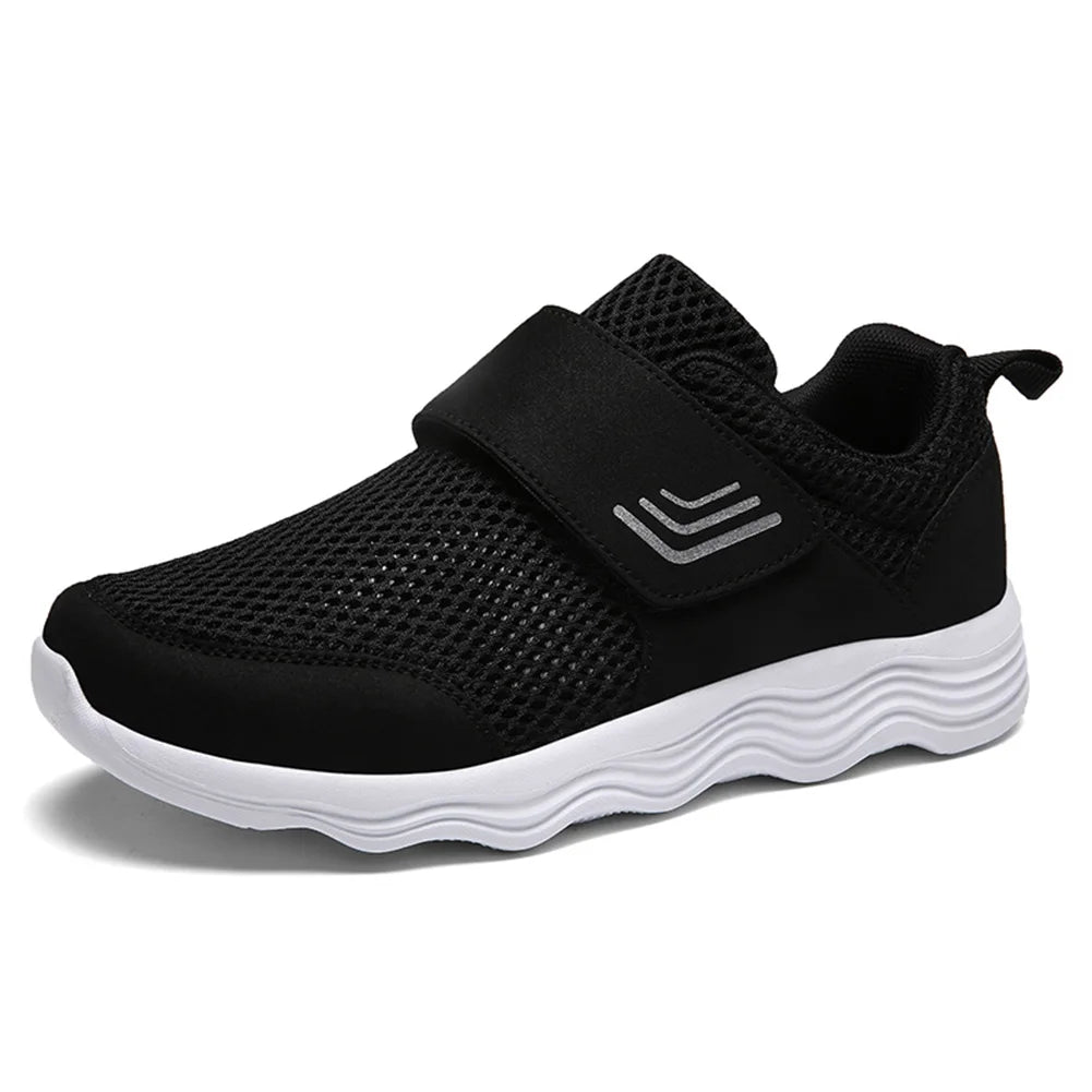 Walking Sneakers Comfortable Fashion Sneakers Adjustable Closure Orthopedic Shoes Lightweight for Swollen Feet