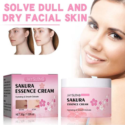 30g Cherry Blossom Essence Face Cream Facial  Moisturizing Cream