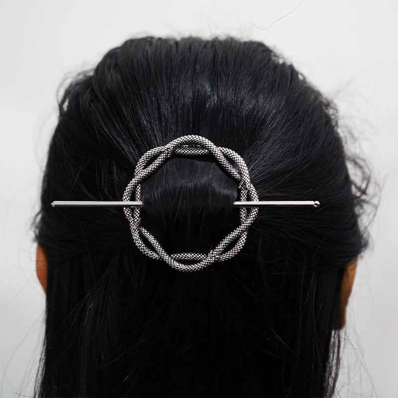 Woodland Goddess Crescent Moon Dragonfly Hair stick Fairy Moon Dragonfly Insect Hair Barrette Hairclip For women