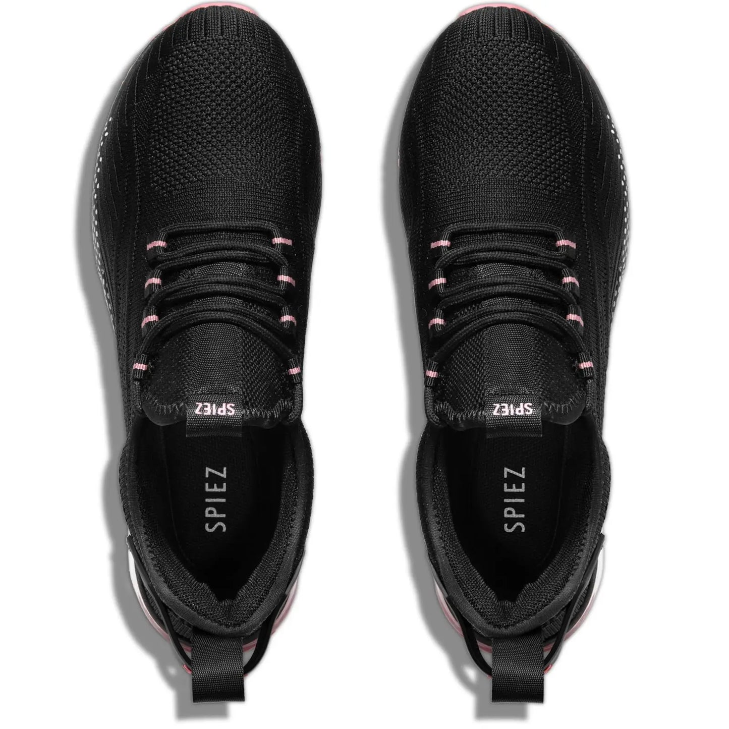 Safety Shoes for Women, Lightweight Non Slip Work Shoes, Air Cushion Safety Sneakers for Work and Daily Wear Black/Pink
