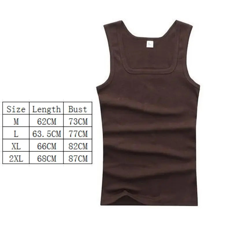 100% Cotton Oversized T-shirt Sleeveless Tank Top Solid Color Fitness Muscle Vests Bodybuilding T Shirt