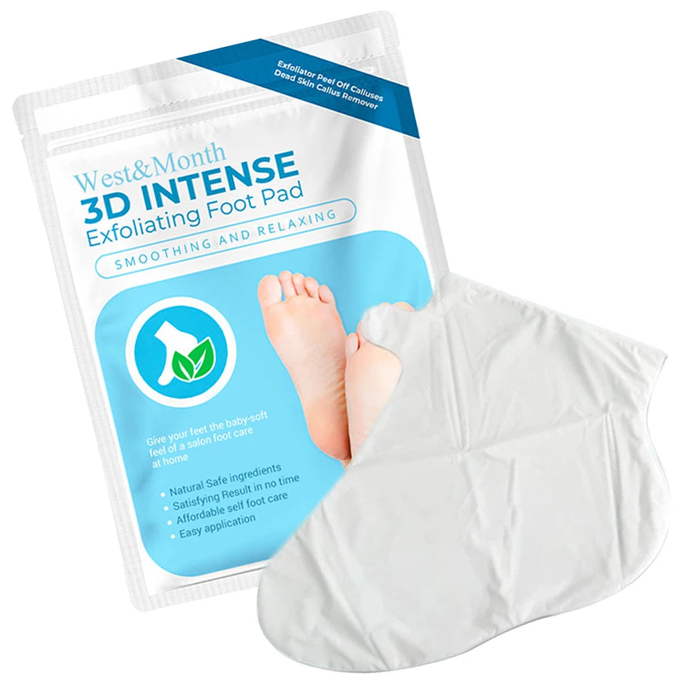 1 Pair Exfoliating Moisture Feet Mask Pedicure Peel Off Dead Skin Remover Foot Care