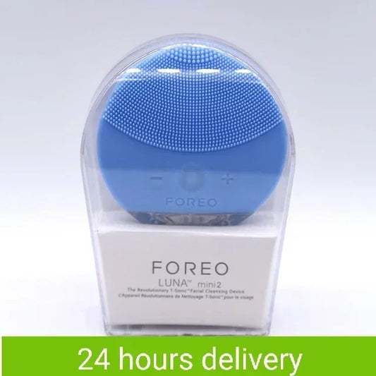 mini 2 facial silicone facial cleansing brush, USB charging, waterproof, level 8