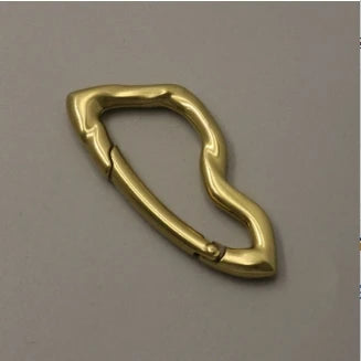 Zinc Alloy Mountaineering Keychain Oval Multifunctional Belt Buckle ESSENTIAL ICON CARABINER BLACKOUT Mountaineering Accessories
