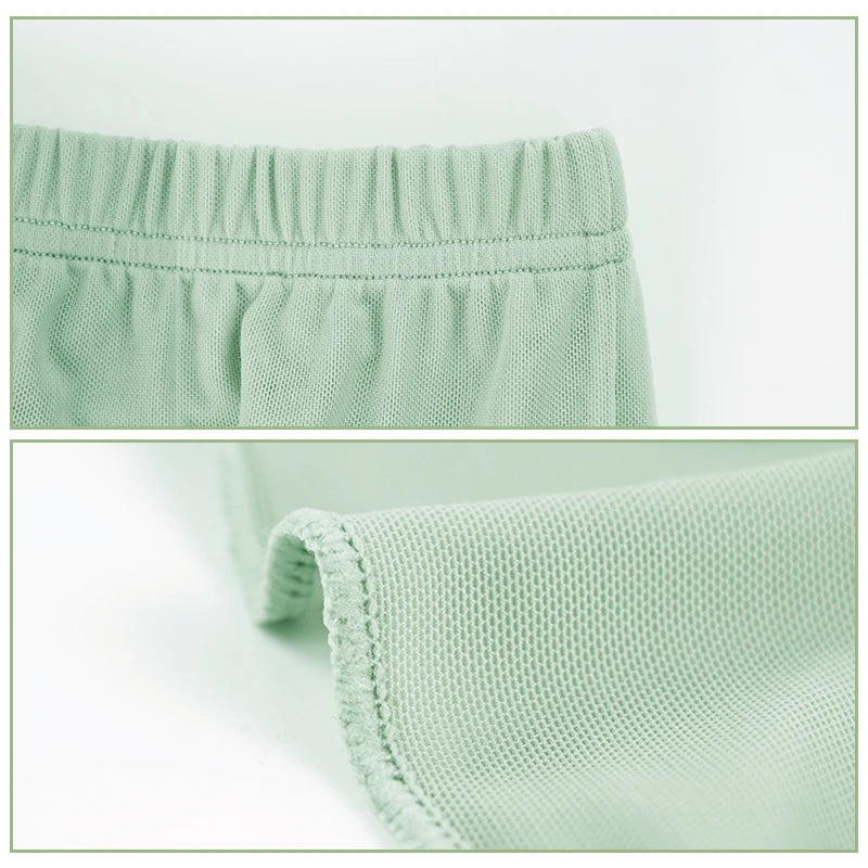 Sport Pants Fitness Yoga Pants Wide Leg Pants Double Layers Mesh Running Dance Pants Adult Long Pants